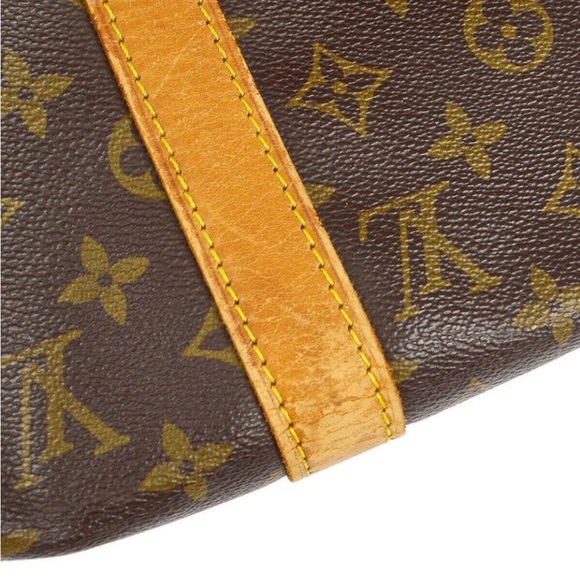 Louis Vuitton Travel Bag Keepall Bandouliere 55 Brown Monogram - Picture 8 of 10